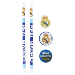 CyP Brands Evolution S.L. 5 Piece Stationery Set Real Madrid^ Stationery
