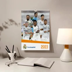 Grupo Erik Editores A3 Calendar 2025 Real Madrid^ Stationery