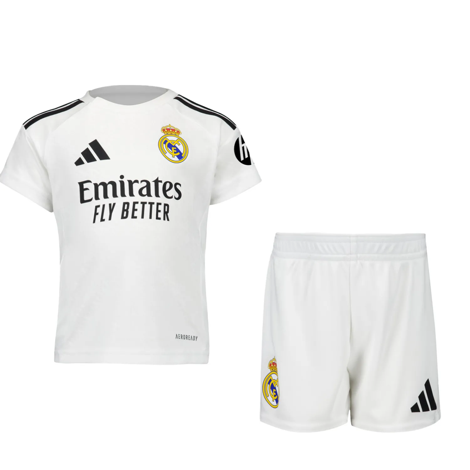 Adidas España, S.A.U Baby Mbappé Home Kit 24/25 White^ Baby Clothing