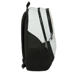SAFTA S.A. Backpack Adaptable White/Black Real Madrid^ Bags & Luggage|Back To School