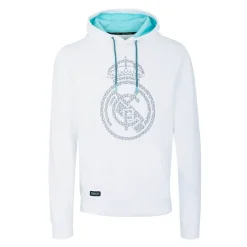 Foundry Bernabéu Neon Lights Mens Chest Crest Print Oth Hoodie White^ Sweatshirts