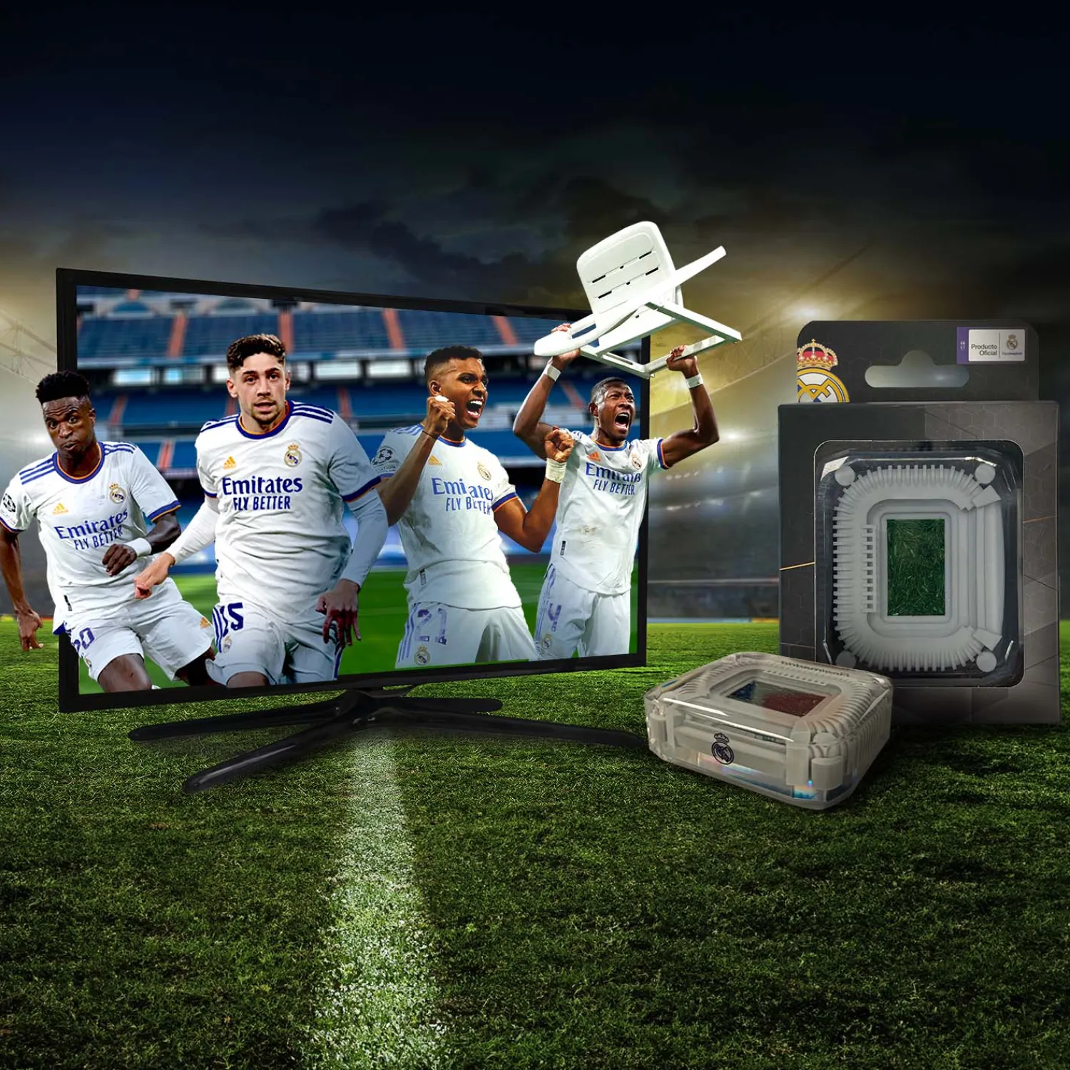 Initial Rewards Bernabéu Stadium Grass 21/22^ Back To School|Memorabilia