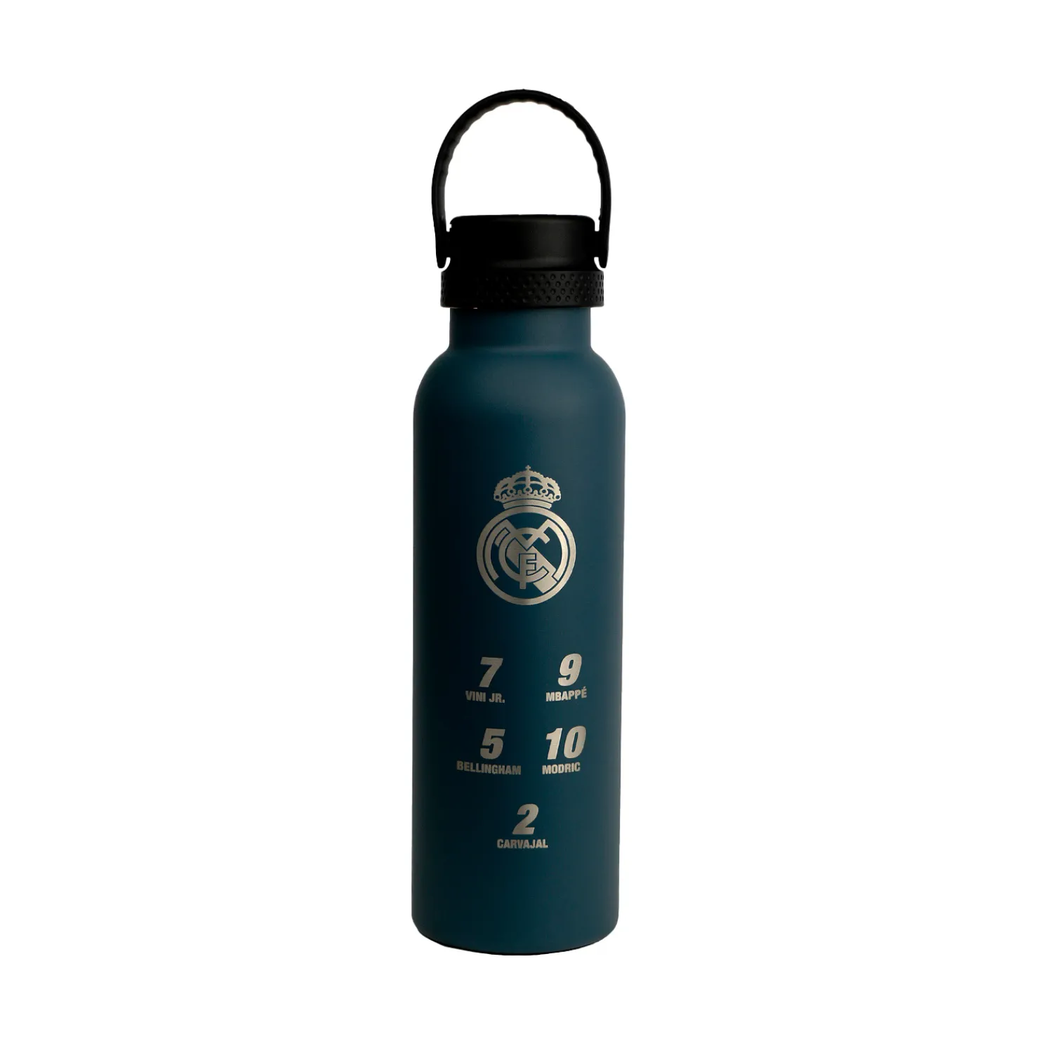 KINETICO Bottle Thermo Number+ Crest 600ml Ocean Blue Real Madrid^ Glassware & Cups