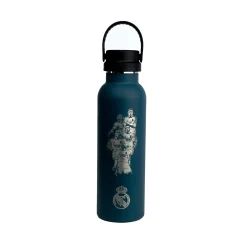 KINETICO Bottle Thermo Team + Crest 600ml Ocean Blue Real Madrid^ Glassware & Cups