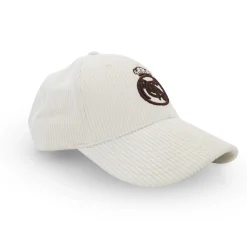 Project Rogers & JLK, S.L. Crest Cap Corduroy Beige Real Madrid^ Caps