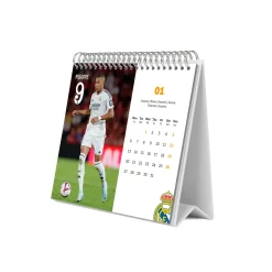 Grupo Erik Editores Desk Calendar 2025 Real Madrid^ Stationery