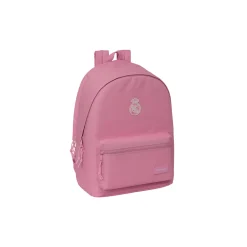 SAFTA S.A. Double Backpack Laptop 15,6´´ Pink/White Real Madrid^ Back To School|Bags & Luggage