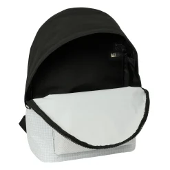 SAFTA S.A. Double Backpack Laptop 15,6´´ White/Black Real Madrid^ Bags & Luggage|Back To School