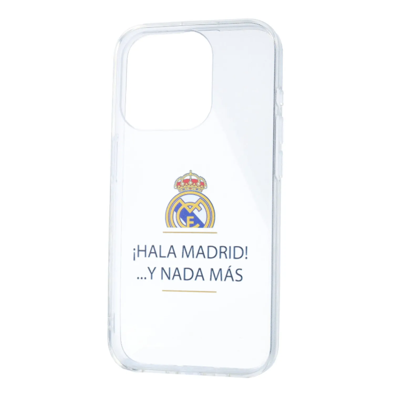 JLK Merchandising, S.L. Iphone 15 Pro Max Phone Case ¡Hala Madrid! Transparent^ Phone Cases