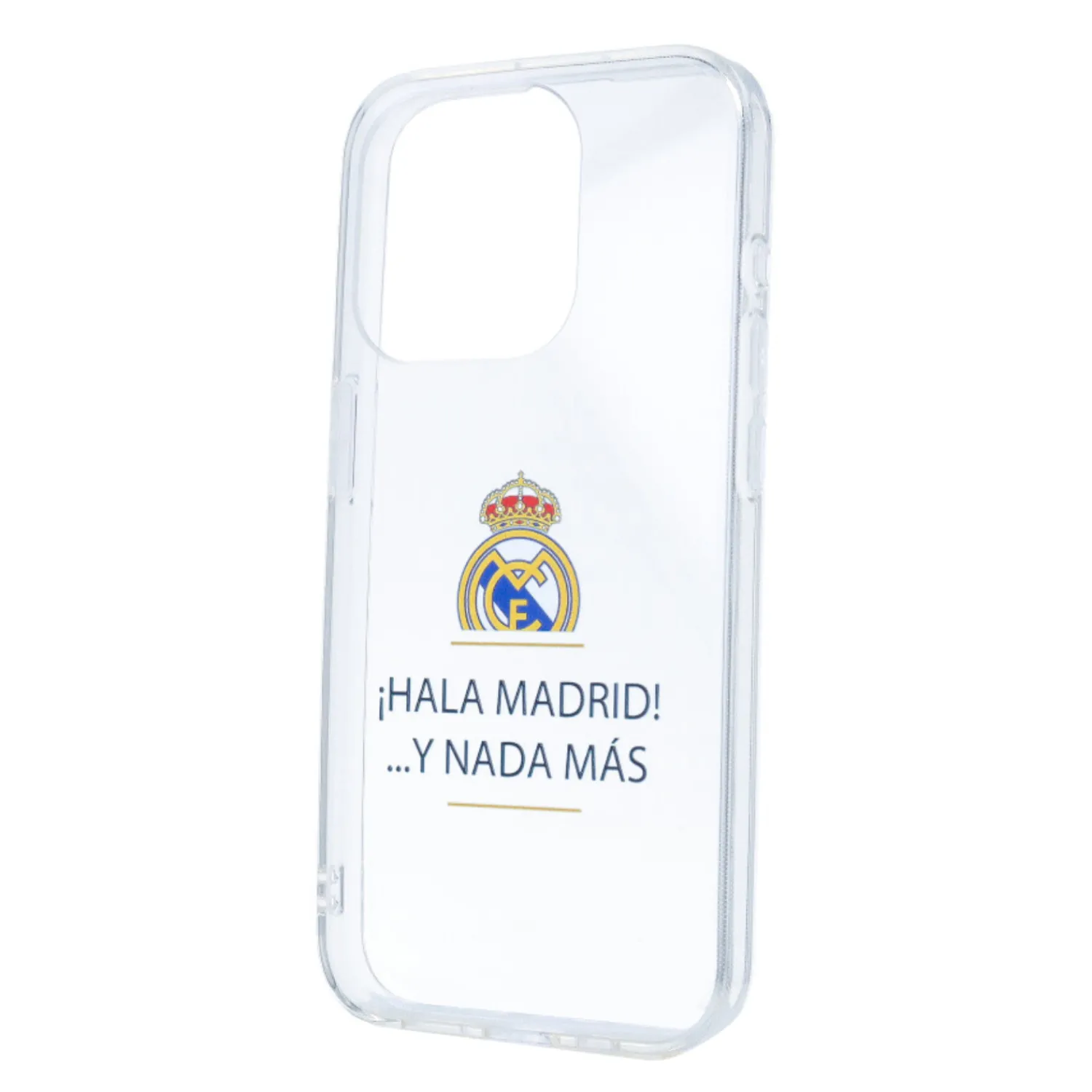 JLK Merchandising, S.L. Iphone 15 Pro Max Phone Case ¡Hala Madrid! Transparent^ Phone Cases