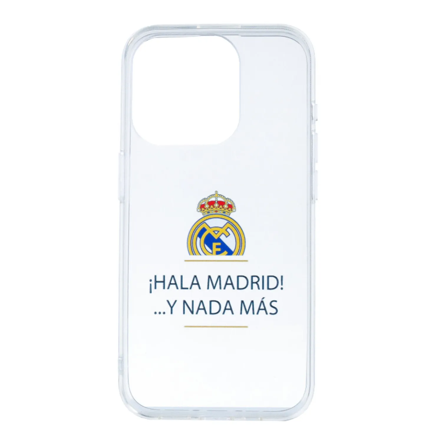 JLK Merchandising, S.L. Iphone 14 Pro Phone Case ¡Hala Madrid! Transparent^ Phone Cases