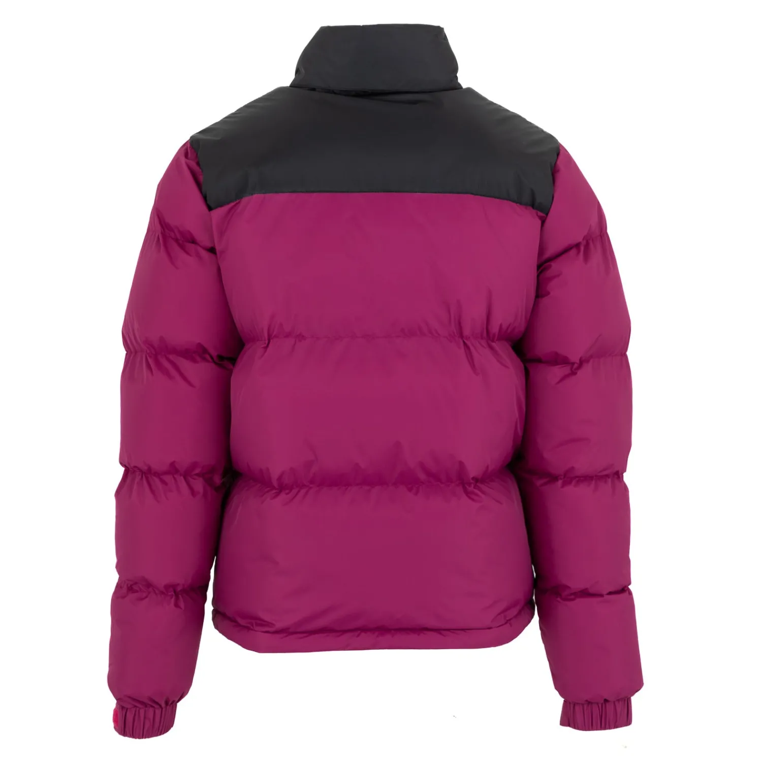 MBA Solutions Ladies Outerwear Color Block Puffer Jacket Anorak Fucsia^Women Jackets