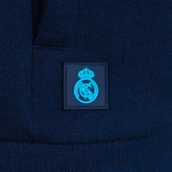 Foundry Madrid Sky Mens 1/4 Zip Hooded Sweat Navy^ Sweatshirts