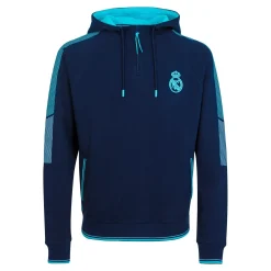 Foundry Madrid Sky Mens Panel Sleeve Zip Hoodie Navy^ Sweatshirts