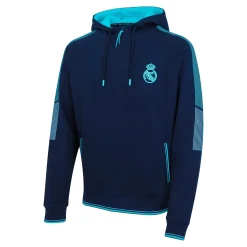 Foundry Madrid Sky Mens Panel Sleeve Zip Hoodie Navy^ Sweatshirts