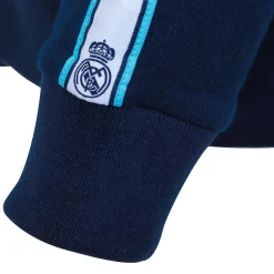 Foundry Madrid Sky Mens Tape Sleeve Zip Hoodie Navy^ Sweatshirts