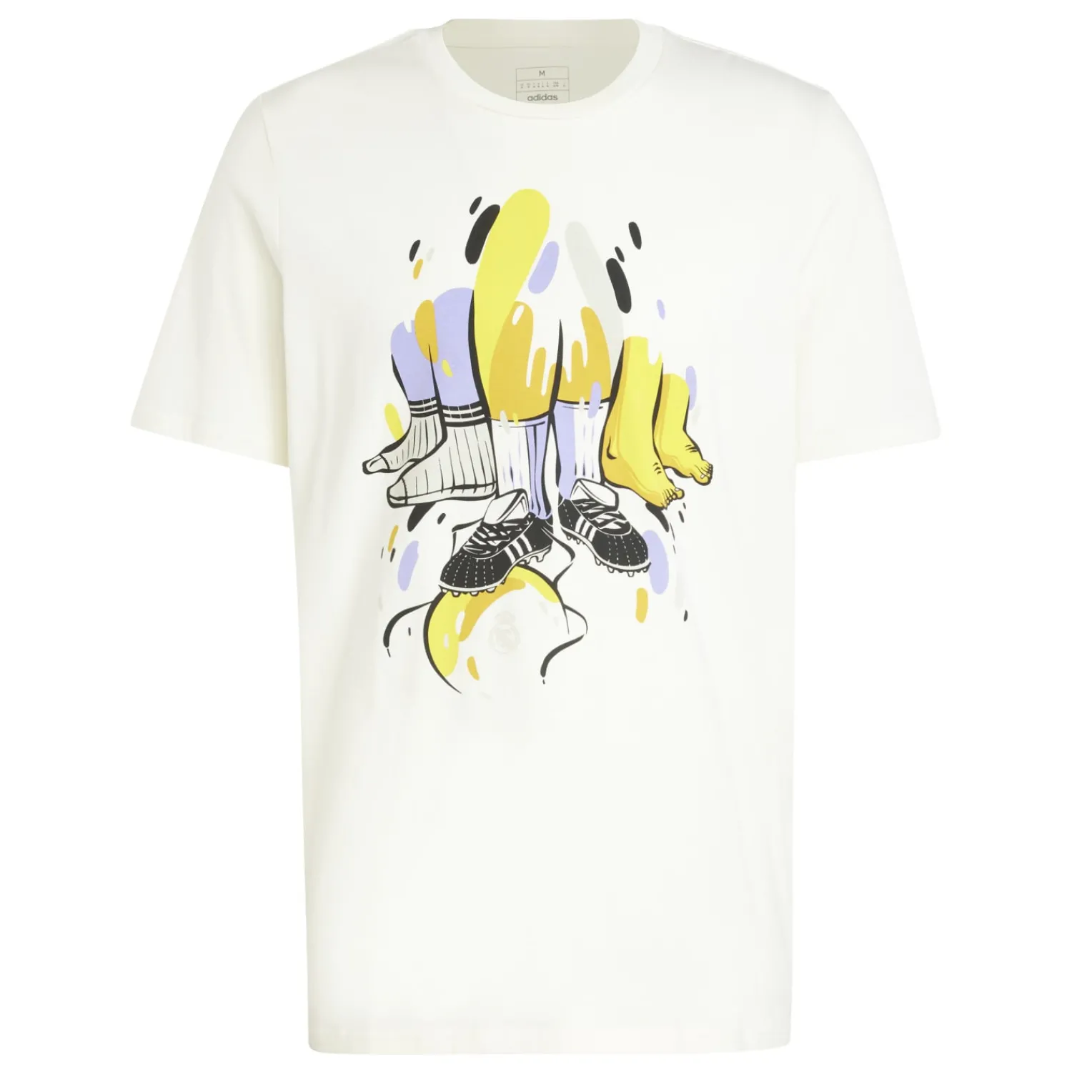 Adidas España, S.A.U Mens adidas Artist Pack T-Shirt White 24/25^ T-Shirts