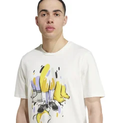Adidas España, S.A.U Mens adidas Artist Pack T-Shirt White 24/25^ T-Shirts