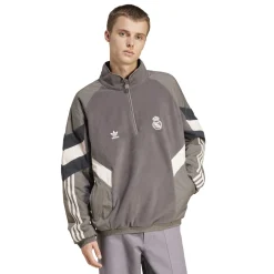 Adidas España, S.A.U Mens adidas Originals LFSTLR Fleece Sweatshirt 24/25 Charcoal^ Sweatshirts|Sweatshirts