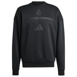Adidas España, S.A.U Mens adidas Real Urban Crew Sweatshirt Black^ Sweatshirts|Sweatshirts