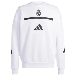 Adidas España, S.A.U Mens adidas Real Urban Crew Sweatshirt White^ Sweatshirts|Sweatshirts