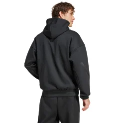 Adidas España, S.A.U Mens adidas Real Urban Full Zip Hoodie Black^ Sweatshirts|Hoodies