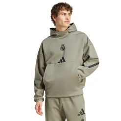 Adidas España, S.A.U Mens adidas Real Urban Hoodie Kakhi^ Sweatshirts|Sweatshirts