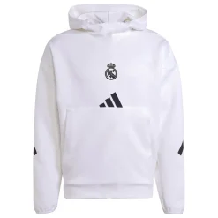 Adidas España, S.A.U Mens adidas Real Urban Hoodie White^ Sweatshirts|Sweatshirts