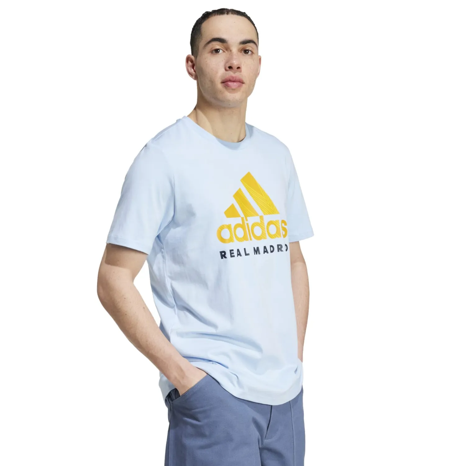 Adidas España, S.A.U Mens adidas SZN Graphic T-Shirt 24/25 Blue^ T-Shirts