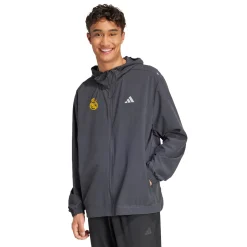 Adidas España, S.A.U Mens adidas Tracksuit Jacket 24/25 Charcoal^ Tracksuits|Jackets
