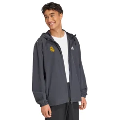 Adidas España, S.A.U Mens adidas Tracksuit Jacket 24/25 Charcoal^ Tracksuits|Jackets
