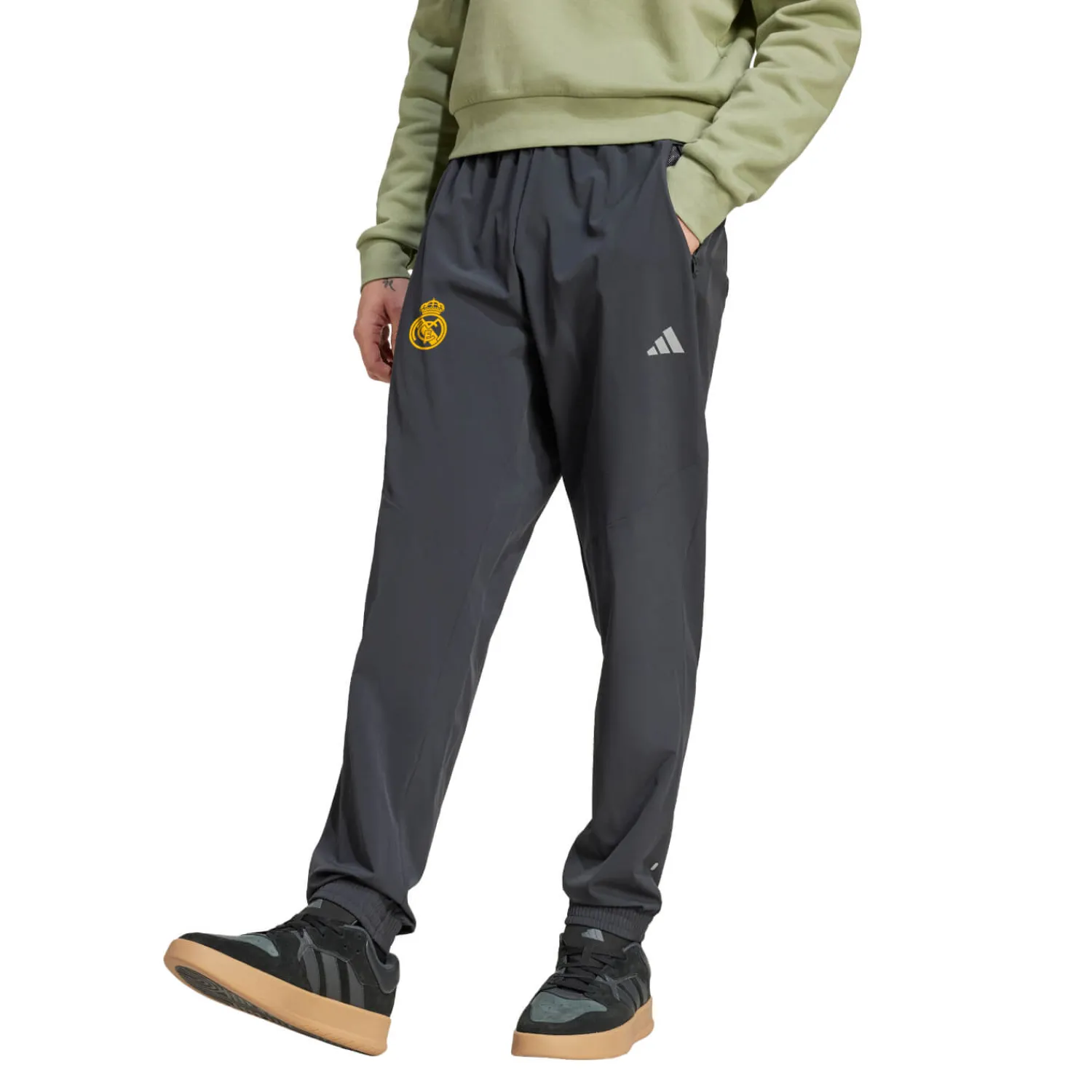 Adidas España, S.A.U Mens adidas Tracksuit Pants 24/25 Charcoal^ Pants|Tracksuits