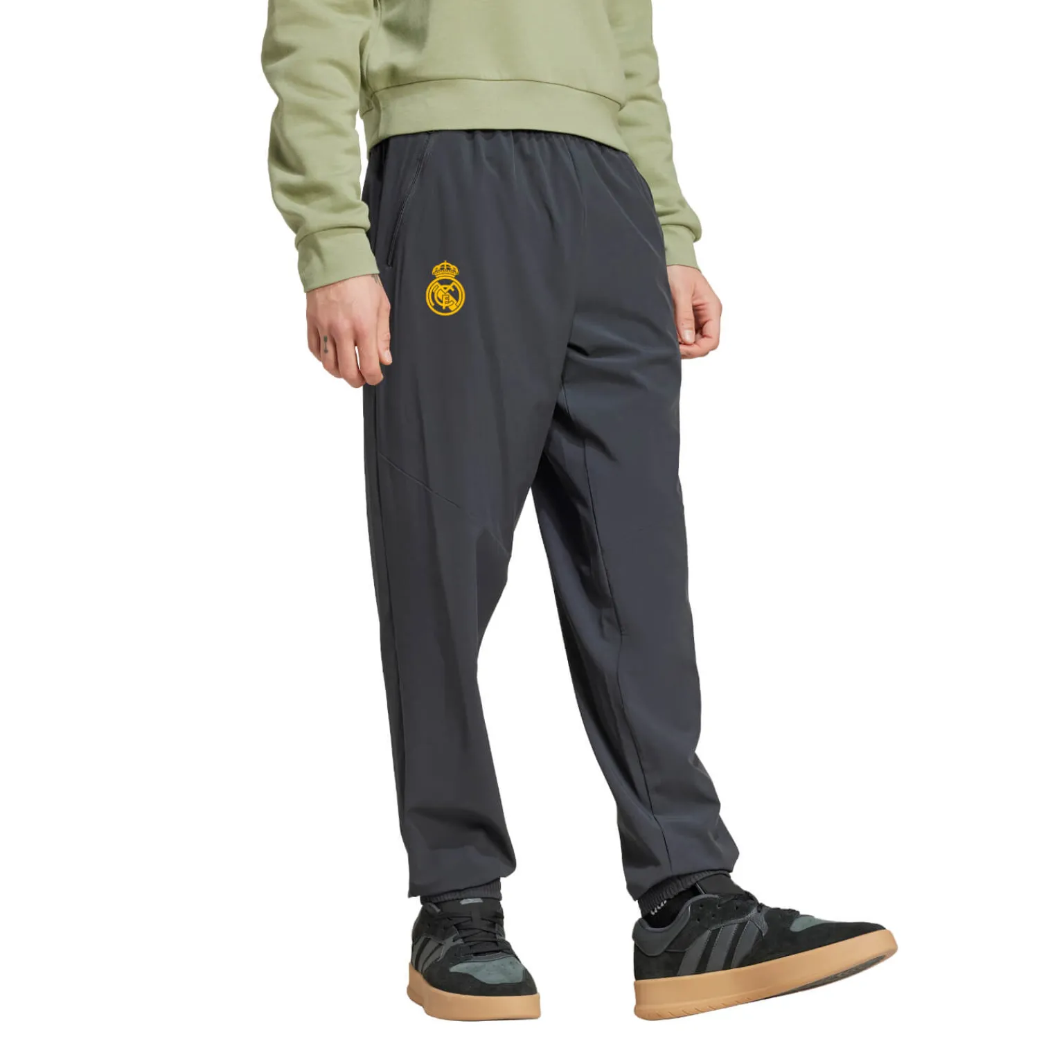 Adidas España, S.A.U Mens adidas Tracksuit Pants 24/25 Charcoal^ Pants|Tracksuits