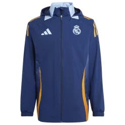Adidas España, S.A.U Mens adidas Training All Weather Jacket 24/25 Navy^ Jackets|Sweatshirts