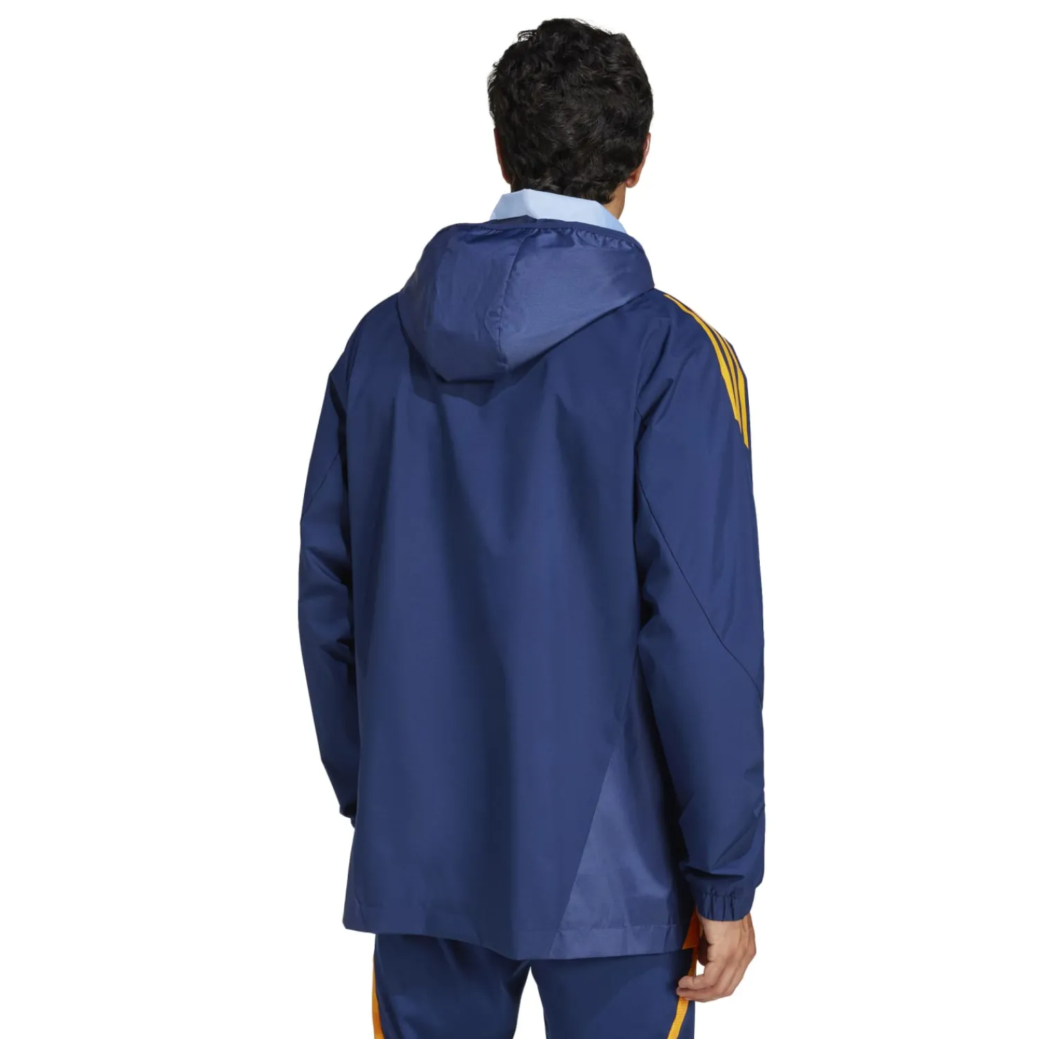 Adidas España, S.A.U Mens adidas Training All Weather Jacket 24/25 Navy^ Jackets|Sweatshirts