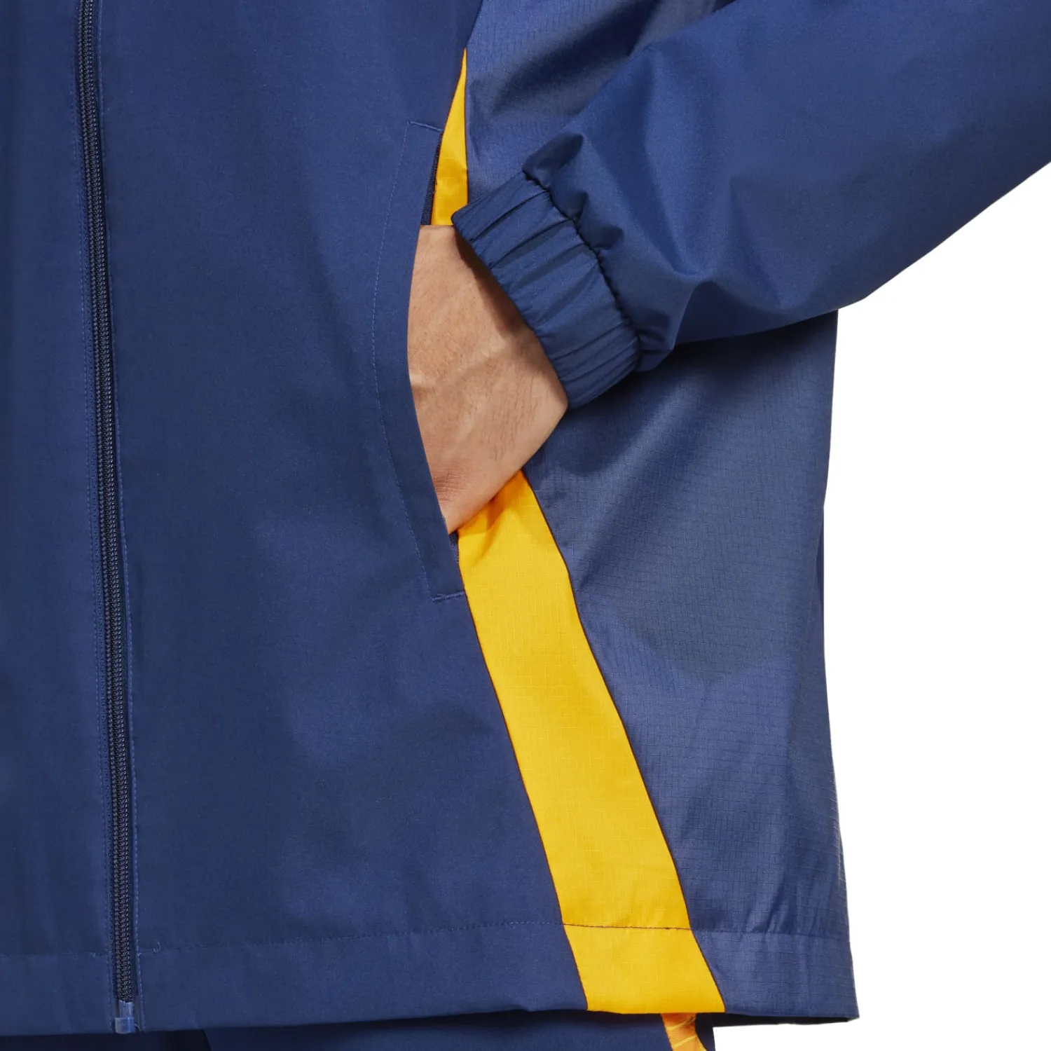 Adidas España, S.A.U Mens adidas Training All Weather Jacket 24/25 Navy^ Jackets|Sweatshirts