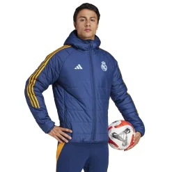 Adidas España, S.A.U Mens adidas Training Winter Jacket 24/25 Navy^ Jackets|Sweatshirts