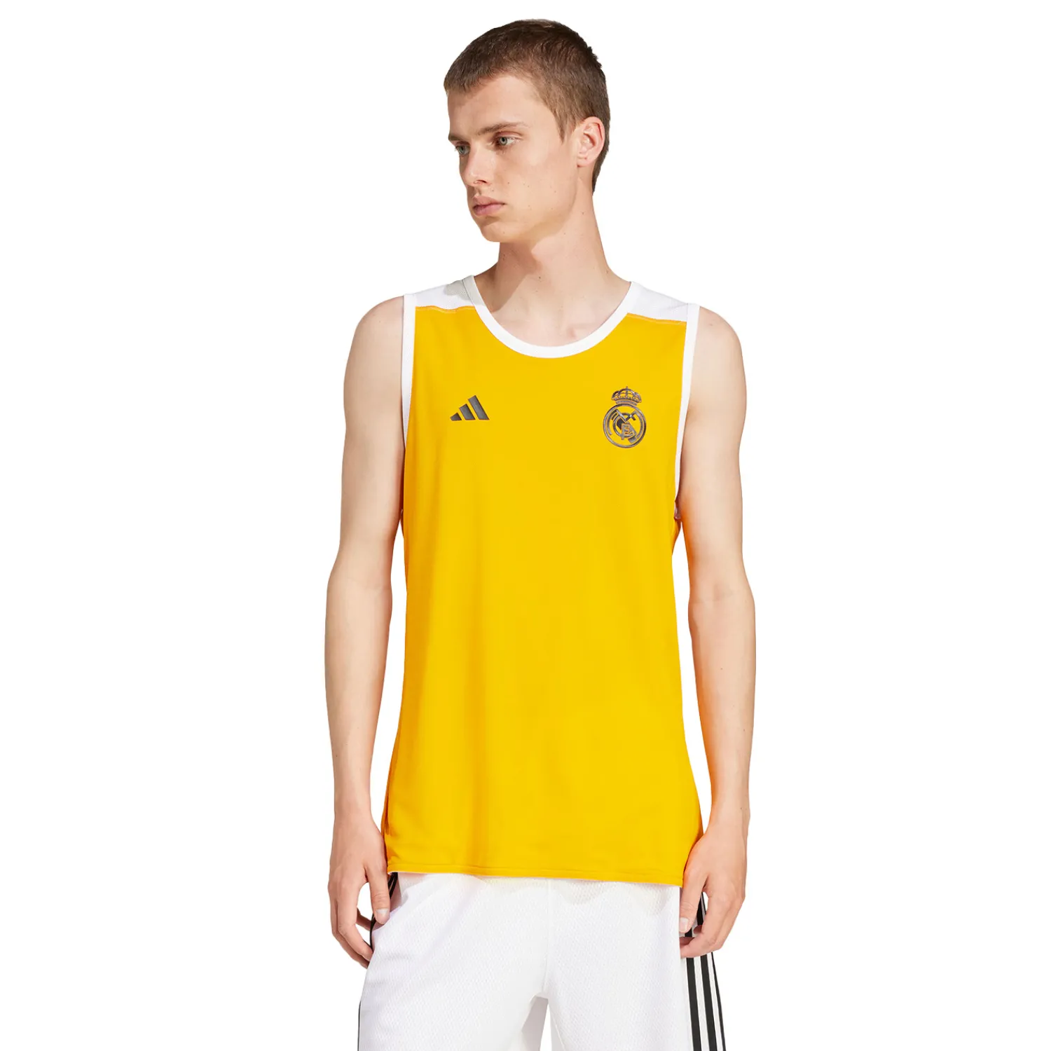 Adidas España, S.A.U Mens Basketball Reversible Training Shirt 24/25 Orange/White^ T-Shirts|T-Shirts