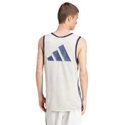 Adidas España, S.A.U Mens Basketball Reversible Training Shirt 24/25 Navy/Beige^ T-Shirts|T-Shirts