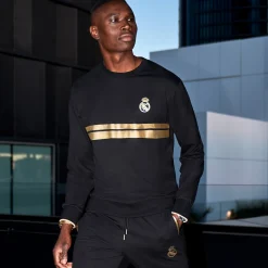 OSDM Mens Black & Gold Crew Sweatshirt^ Sweatshirts