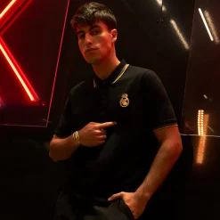 OSDM Mens Black & Gold Polo^ Polos