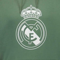 Sport Design Sweden AB Mens Color Crest Hoodie Dark Green Real Madrid^ Sweatshirts