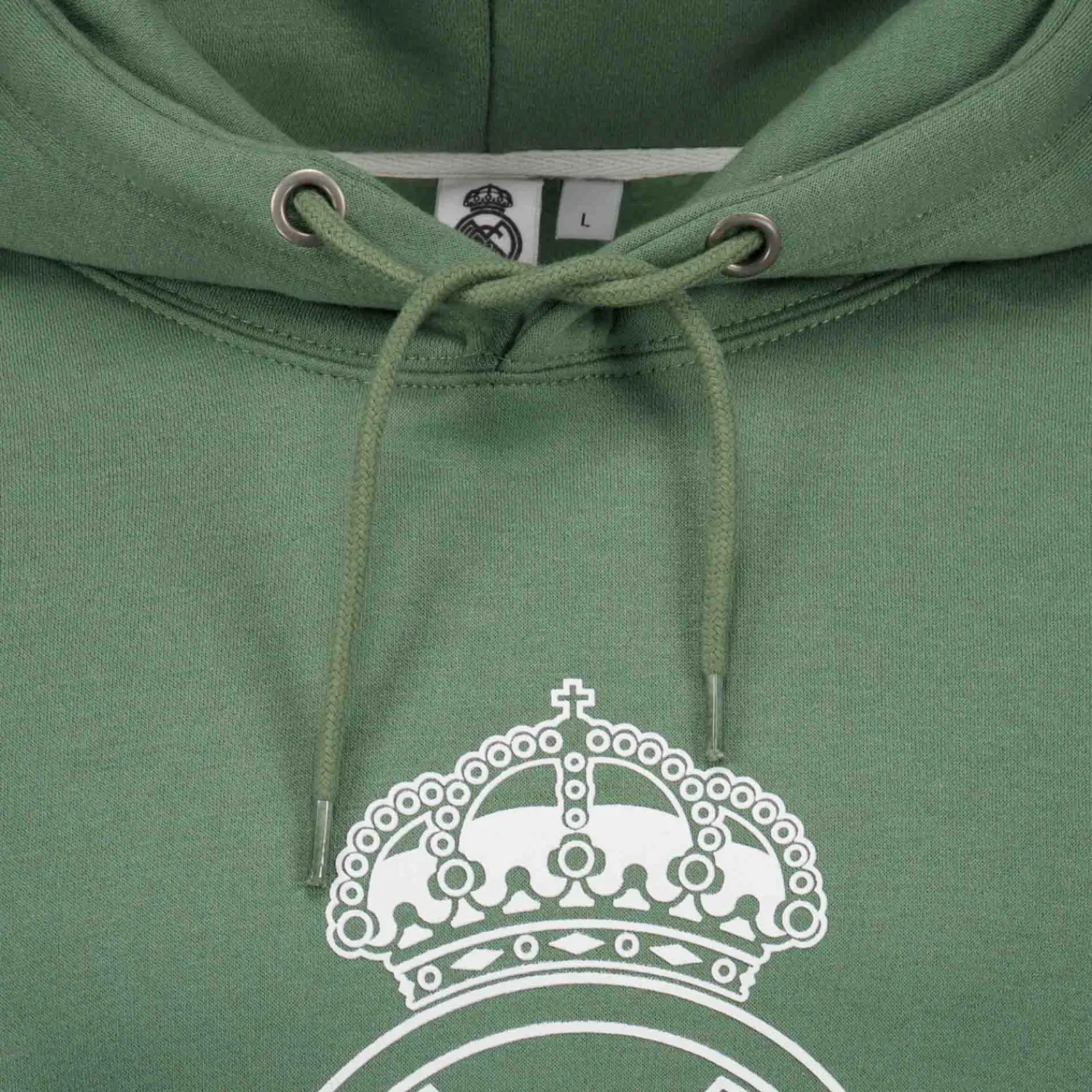 Sport Design Sweden AB Mens Color Crest Hoodie Dark Green Real Madrid^ Sweatshirts