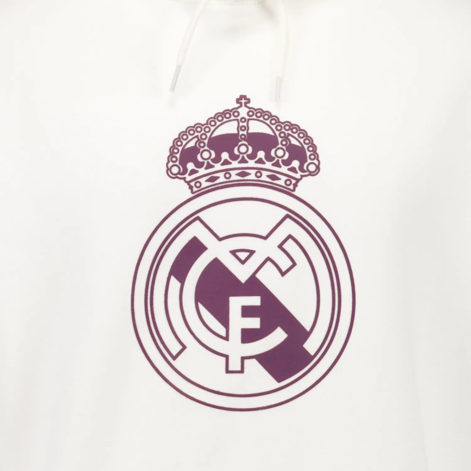 Sport Design Sweden AB Mens Color Crest Hoodie Off White Real Madrid^ Sweatshirts