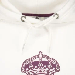 Sport Design Sweden AB Mens Color Crest Hoodie Off White Real Madrid^ Sweatshirts