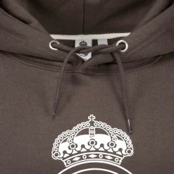 Sport Design Sweden AB Mens Color Crest Hoodie Washed Black Real Madrid^ Sweatshirts