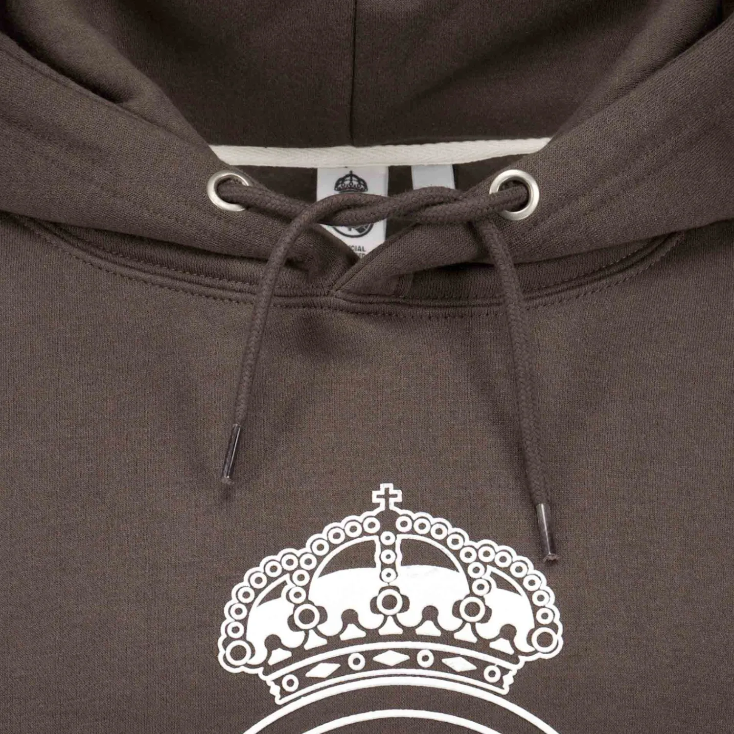 Sport Design Sweden AB Mens Color Crest Hoodie Washed Black Real Madrid^ Sweatshirts