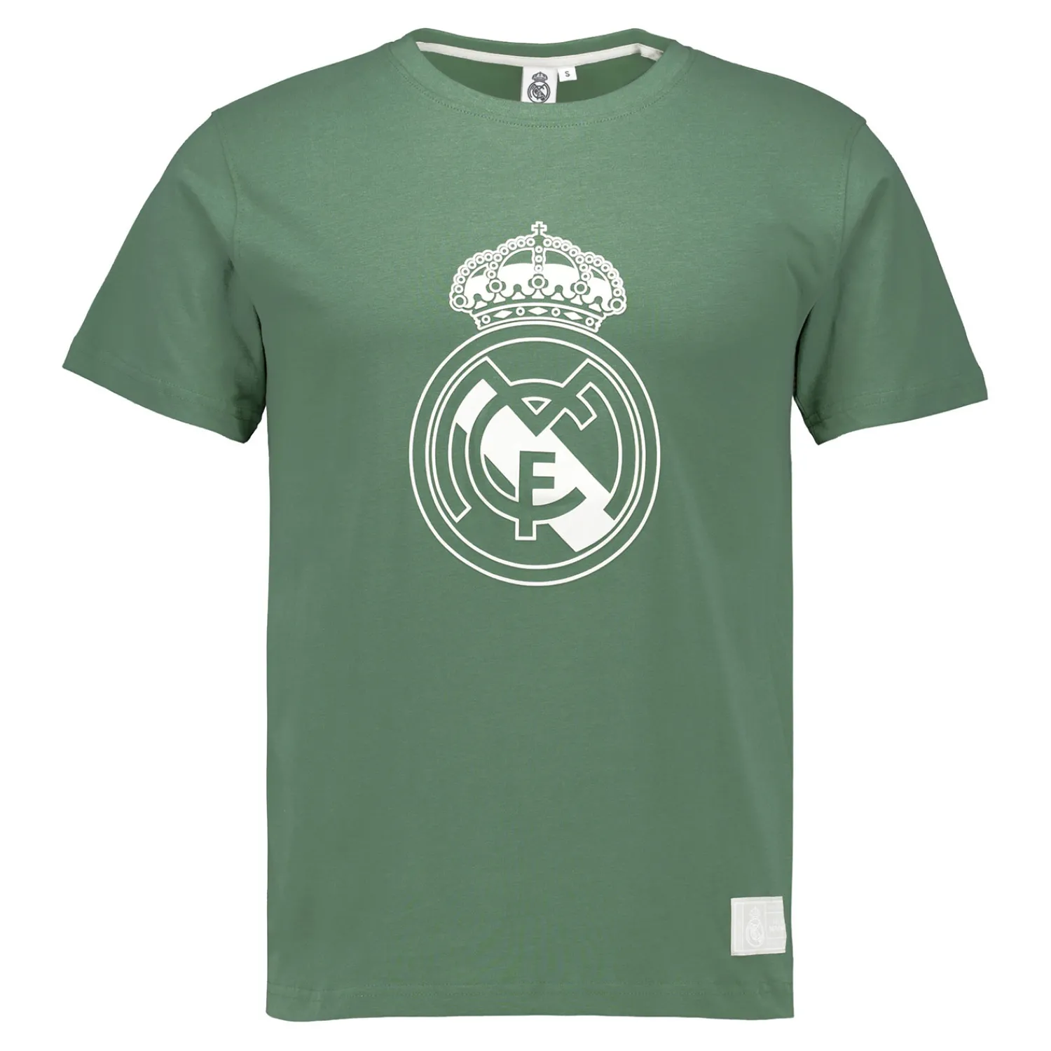 Sport Design Sweden AB Mens Color Crest T-Shirt Dark Green Real Madrid^ T-Shirts