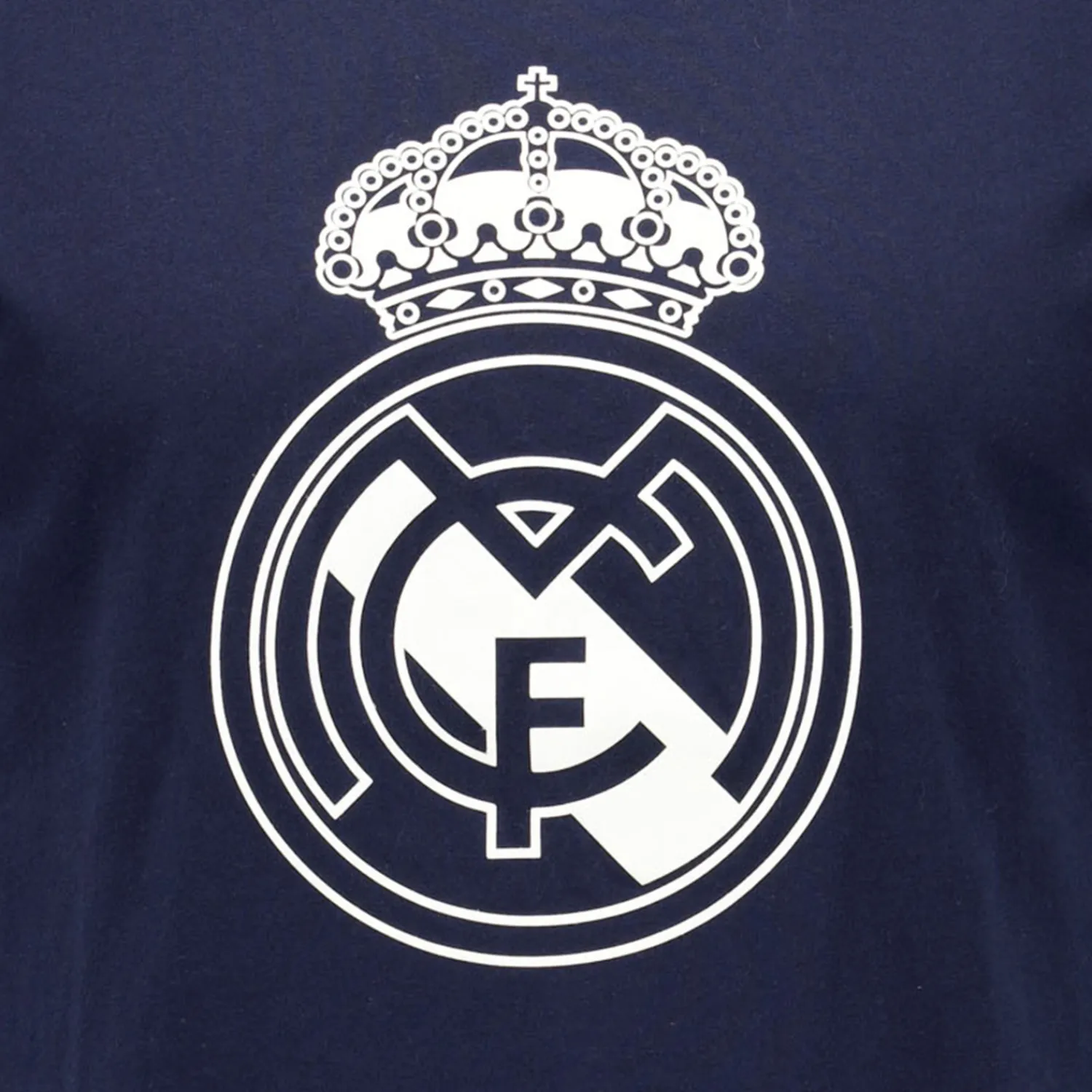 Sport Design Sweden AB Mens Color Crest T-Shirt Navy Real Madrid^ T-Shirts