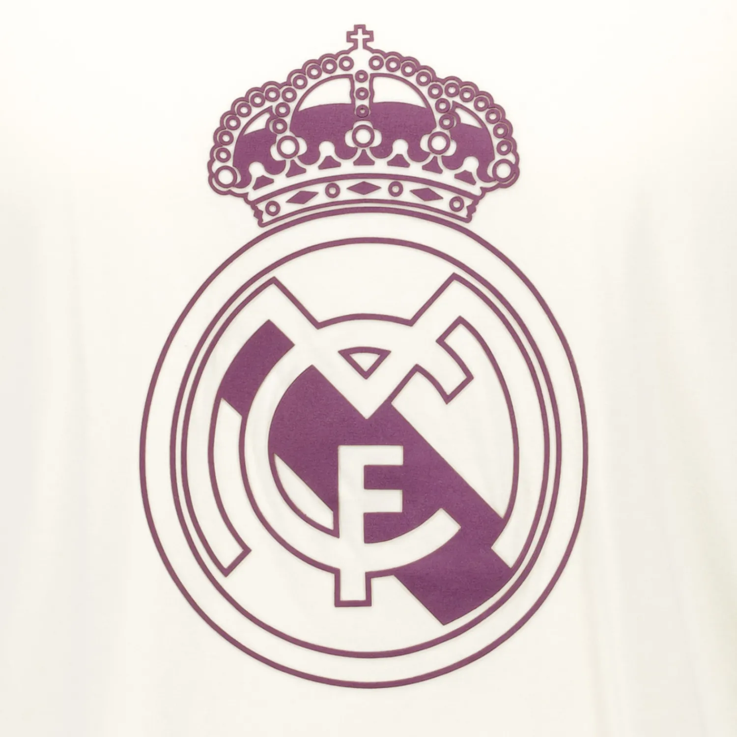 Sport Design Sweden AB Mens Color Crest T-Shirt Off White Real Madrid^ T-Shirts